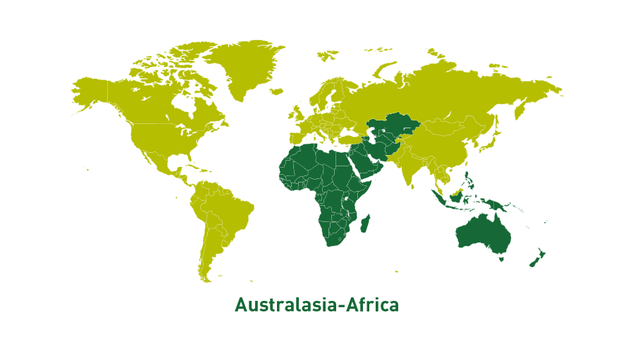 ISAE RegionalMap Australasia-Africa1